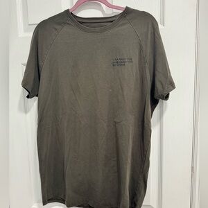 Alphalete performance fit tee Tshirt learn more, dream more, be more